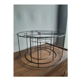 White West inn House Abajur Ve Lambader Teli Çemberi 40 Cm Çap-30 Cm Çap Ve 20 Cm Çap 3 Adet