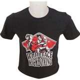 Whiteface Kick Boks Özel Tasarım Baskılı Tişört (Siyah) - 2XL
