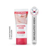 Whitening Cream Leke Karşıtı Beyazlatıcı Krem Niacinamide C Vitamin Collagen Kore 50ml