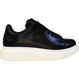 Who What Wear Erkek Casual Günlük Sneakers Doğal Deri Ayakkabı 25NM1402 - Siyah