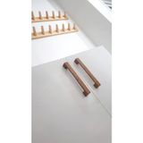Wholewood Zen Ahşap Mobilya Dolap Kulpu - Kahverengi - 96 mm