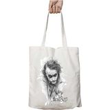 Why So Serious Kara Kalem Iki Taraf Kalıcı Yıkanabilir Okul Plaj Omuz Bez Çanta