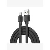 Wi-C003 Yassı Tasarım Type-C USB Şarj Kablosu 1M