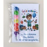 Wi Fro 15 Adet Kişiye Özel Erkek Çocuğu Doğum Günü Arkadaş Hediyesi Emoji Yumurtlayan Renkli Kurşun Kalem