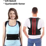 Wi-Fro Dik Duruş Korsesi Balenli Unisex Kamburluk Önleyici Korse Medikal Korse