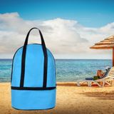 Wi-Fro Termal Isı Yalıtımlı Çanta Çok Amaçlı Piknik Outdoor Plaj Kamp Çantası 26 Litre 2 Bölmeli - Açık Mavi