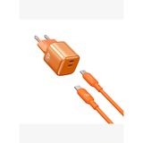 Wi-G025 Cube Serisi 47W GaN Type-C to Type-C Şarj Seti