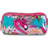 Wia Flamingo Kız Çocuk Kalemlik - Turkuaz - Pembe