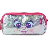 Wia Sweet Cat Kız Çocuk Kalemlik - Lila - 21.5x10x6.5