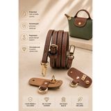 Wibego Will Good Be Longchamp Askı Le Pliage Uyumlu Çanta Askısı , Kadın Deri Çanta Askısı , Ayarlanabilir Çanta Kemeri , Bag Strap , Çanta Aksesuar