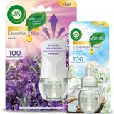 Wick Le Elektrikli Oda Kokusu Lavanta Kit (Cihaz + Yedek Şişe) + Temizliğin Esintisi Yedek Şişe