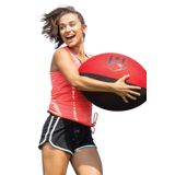 Wicked Big Sports Futbol Topu-Büyük Boy Futbol Topu Açık Hava Spor Bagaj Kapağı Arka Bahçe Plaj Oyunu Herkes için Eğlence