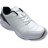 Wickers 2353-26 Cilt Deri Anatomik Erkek Sneaker Beyaz Laci
