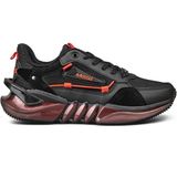 Wickers 2499 Air Erkek Spor Ayakkabı CKR00265 - 41 - Siyah - Kırmızı