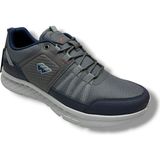 Wickers 2805-26 Cilt Deri Anorak Anatomik Büyük Numara Erkek Sneaker 45-47 - Füme