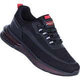 Wickers 3029 Syh-Krmz Anorak Erkek Yazlık Sneaker Ayakkabı - Siyah