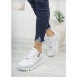 Wickers Kadın Yazlık Rahat Günlük Sneaker Yürüyüş Spor Ayakkabı 36-40 - Beyaz