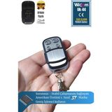 Wicom Wıcom Universal Akıllı Öğrenebilen Kumanda UK-44 Sarı Alarm Güvencesiyle Garaj ve Kepenk Kontrolü