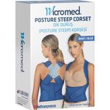 WİCROMED DİK DURUŞ KORSESİ - Mavi - 3XL