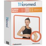 Wicromed Elastik Sport Dirseklik Anatomik Tasarım Hava Alabilen Kumaş XL Boy