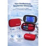 wicromed Kırmızı Soğuk İlaç Taşıma ve Saklama Çantası - Termojelli