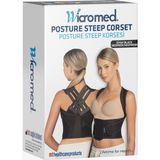 Wicromed Korse Dik Duruş Posture-Steep Neopren Delikli Siyah Standart 2