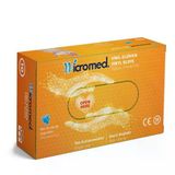 Wicromed Pudrasız Vinil Eldiven Large 10'Lu