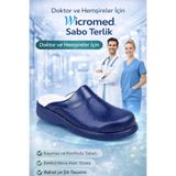 wicromed Sabo Terlik Lacivert Bay Modeli 09