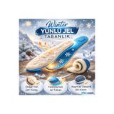 wicromed Soft Winter Sıcak Tutan Termal Yünlü Kışlık Jel Silikon Tabanlık MT7033