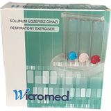 Wicromed Triflo Solunum Egzersiz Cihazı - Şeffaf