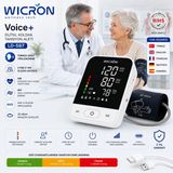 Wicron Koldan Ölçer Tansiyon Aleti LD-587 Türkçe Konuşan Sesli Uyarı Özelliği ile Tam Otomatik