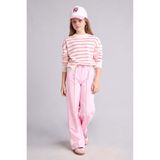 Wıde Leg Açık Pembe Pantolon Kız Çocuk