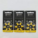 Widex Işitme Cihazı 10 Numara Pil 3 Paket - 3 Adet