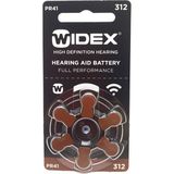 Widex Işitme Cihazı 312 Numara Pil 1 Paket PR41 2029