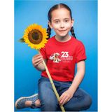 Widi 23 Nisan Çocuk Bayramı Mustafa Kemal Atatürk Tasarım Baskılı Regular Fit %100 Pamuk Çocuk T-Shirt - Siyah - 9 - 10 Yaş