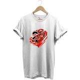 Widi Basketbol Tasarım Kalpli Jordan Basketçi Baskılı %100 Pamuk T-Shirt - Beyaz