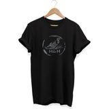 Widi Keklik Baskılı T-Shirt - Siyah