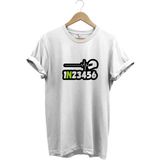 Widi Motorsiklet Vites Geçişleri ve Kask Kalp Ritmi %100 Pamuk Regular Fit T-Shirt - 2XL - Beyaz