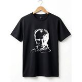 Widi Unisex 23 Nisan Mustafa Kemal Atatürk Baskılı %100 Pamuk Bisiklet Yaka Kısa Kol Çocuk T-Shirt - Ekru - 11 - 12 Yaş