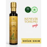 Wie Farma Kenevir Tohumu Yağı 250 ml Soğuk Pres Cam Şişe %100 Saf
