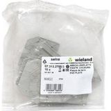 Wieland WT 16 için 10 Adet Nihayet Plakası