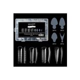 Wien Nail Master Protez Tırnak Üst Form Jel Polygel Acrygel - Akrijel ve Polijel İçin Üst Form Şablon 288li WN-003