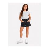WİENS KİDS KIZ ÇOCUK BELİ LASTİKLİ KOT ŞORT