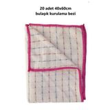 wiesmann Toptan Satış ( 20 Adet ) Bulaşık Kurulama Bezi Sihirli Mikrofiber Temizlik Bezi 40cmx60 Cm