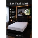 WİESSE LÜX YATAK ALEZİ / ÖZEL SERİ / BAMBU JAKARLI / FULL KENAR LASTİKLİ