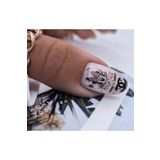 Wife Desenli Tırnak Dövmesi Tırnak Tattoo Nail Art Tırnak Sticker ScaNM14