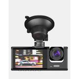 Wifi Destekli Full Hd 1080P 3’lü Araç Kamerası (Ön + Iç + Arka Kamera) – Black Box Traffic Recorder
