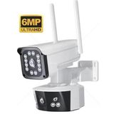 Wifi Gece Görüşlü Ptz İp Güvenlik Kamerası Okam-3032 6 Mp Dual Lens Kamera