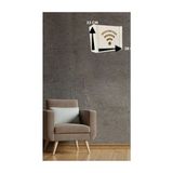 Wifi-Modem Kutusu Saklama Duvar Düzenleyici Mdf Uzunluk (22CM) Genişlik (28CM) Derinlik (12CM)