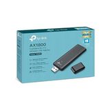 Wifi Stick 6 Güçlü AX1800MBPS, TX20U, Wlan USB Adaptörü, Wlan Dongle, USB 3.0 Dual-Band, 2.4g/5ghz, Mu-Mımo, Wpa3, Windows 11/10 ile Uyumlu - 1 GB - 00-Siyah - Beyaz - Option-1